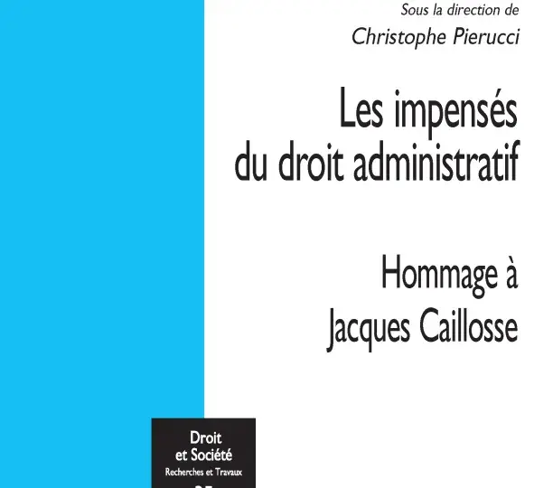 Les Impensés du droit administratif