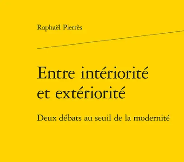 Entre intériorité et extériorité