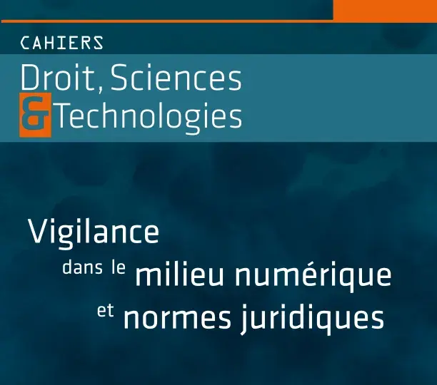 Cahiers Droit, Sciences & Technologies n° 20 | 2025
