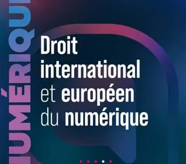  Droit international et européen du numérique